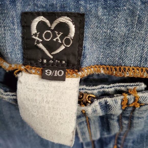 XOXO Bell Bottom / Flare Studded Jeans Size 9/10 - Picture 12 of 12